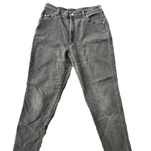 Vintage Black Washed Riders by Lee